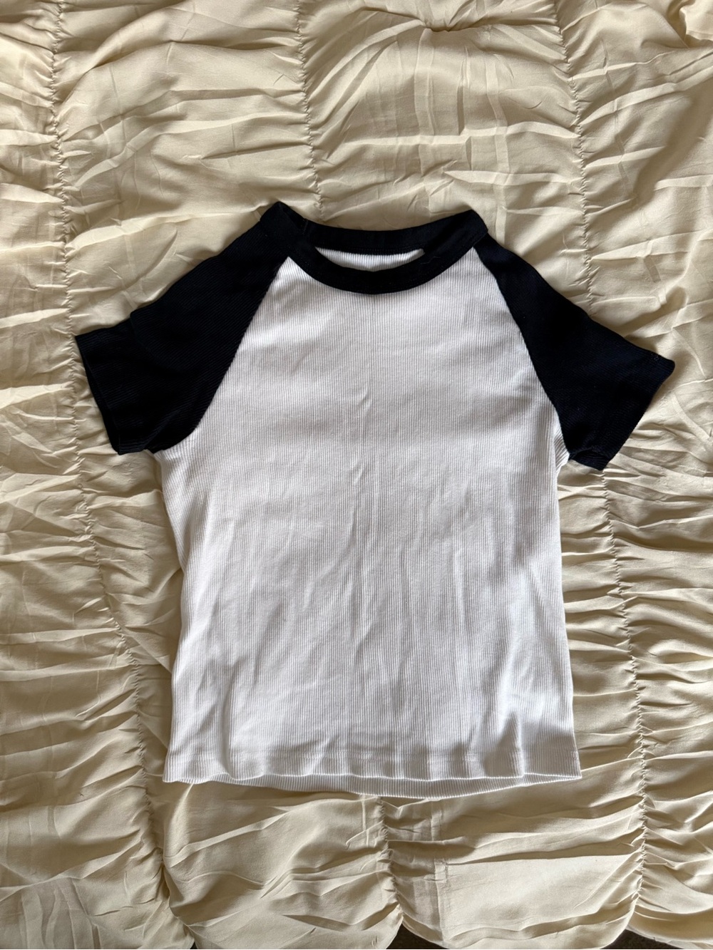 Brandy Melville Shirt Sleeve Baseball Tee